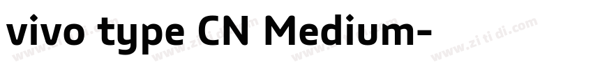 vivo type CN Medium字体转换 vivo type CN Medium字体转换